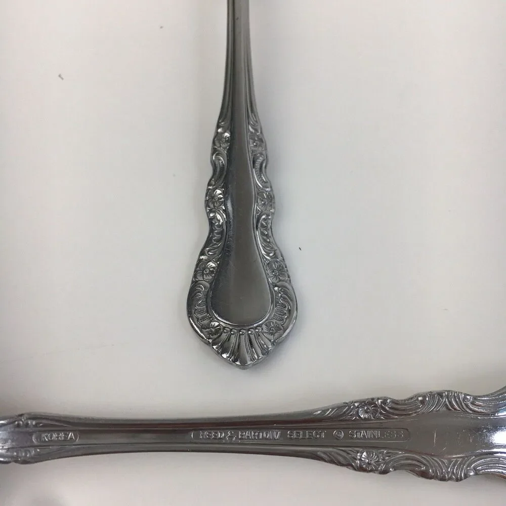 20pc FLORAL TIARA Reed & Barton Select Stainless Flatware  Forks Service for 4